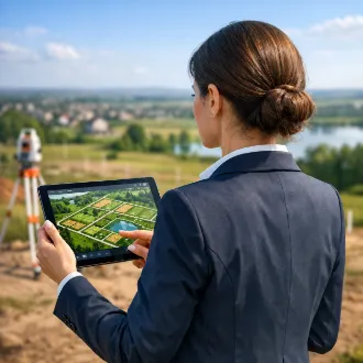 Купить готовый сайт Кадастровые работы в Курске - посмотреть и заказать, недорогой шаблон сайта, цена 