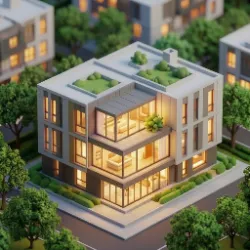 Купить готовый сайт Застройщика в Курске - посмотреть и заказать, недорогой шаблон сайта, цена 
